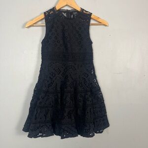 lace mini dresses for women Billie V-Neck Lace Mini Dress